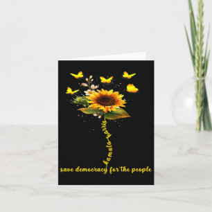 Tarjeta Kamala Harris 2024 Salva La Democracia Para El Pue