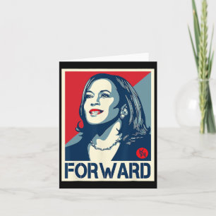 Tarjeta Kamala Harris 47° presidente de Estados Unidos ele