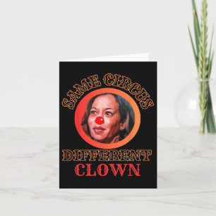 Tarjeta Kamala Harris Clown Kamala Harris Wheimer 2024 Pre