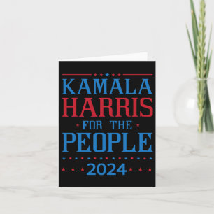 Tarjeta Kamala Harris Para La Gente Elección 2024 2024