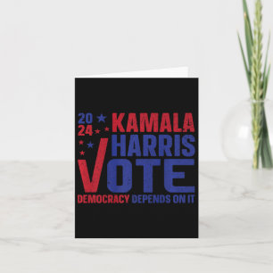 Tarjeta Kamala Harris Por El Presidente Una Nueva Visión P