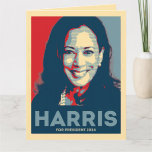 Tarjeta Kamala Harris Por La Presidencia 2024 - Esperanza