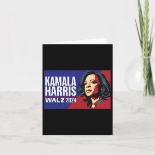 Tarjeta Kamala Harris Tim Wheimer Waltz 2024