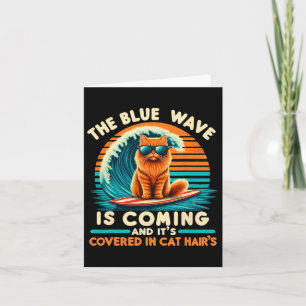 Tarjeta Kamala La Ola Azul está llegando y está cubierta e
