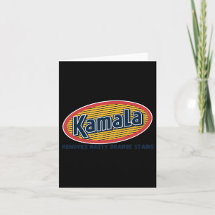 Tarjeta Kamala retira a Naranja desagradable y se vuelve g