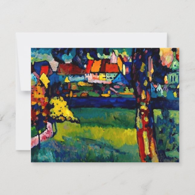 Tarjeta Kandinsky - Árbol de la vida (Anverso)