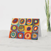 Kandinsky - Cuadrados con Círculos Concéntricos