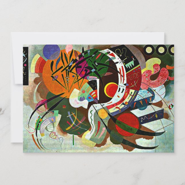 Tarjeta Kandinsky - Curva dominante (Anverso)