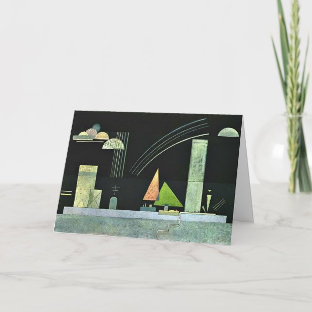 Tarjeta Kandinsky - en descanso (Anverso)