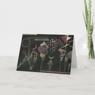 Tarjeta Kandinsky - Estudio por Contrastes Reducidos