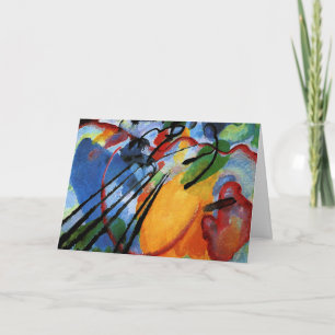 Tarjeta Kandinsky - Improvisación 26,