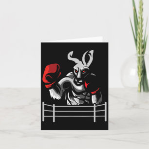 Tarjeta Kangaroo - Ventilador de boxeo de boxeo de boxeo d