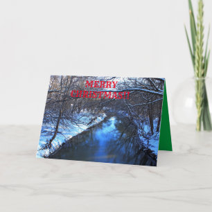 Tarjeta Kansas Snowy Creek