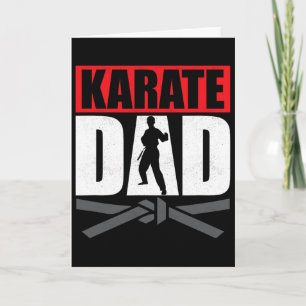 Tarjeta Karate Dad Karateka Defensa Personal Luchador