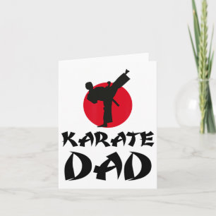 Tarjeta Karate Dad Martial Arts
