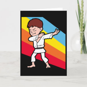 Tarjeta Karate Judo Jujutsu Taekwondo Kickboxing Dabbing D