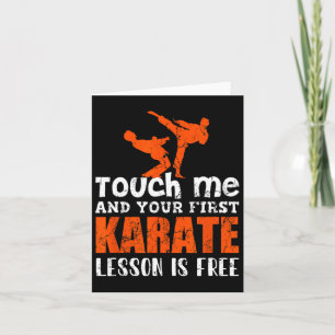 Tarjeta Karate Karate Para Niños Karate Rankbe
