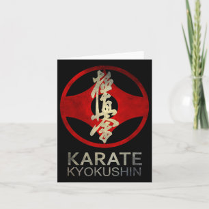 Tarjeta Karate Kyokushin
