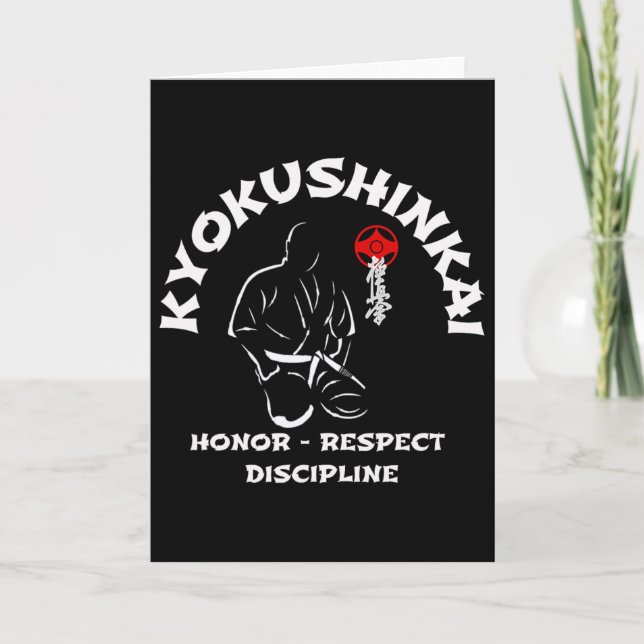 Tarjeta Karate Kyokushin1  (Anverso)
