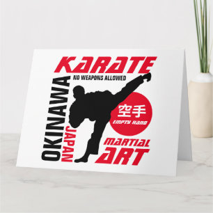 Tarjeta Karate Man