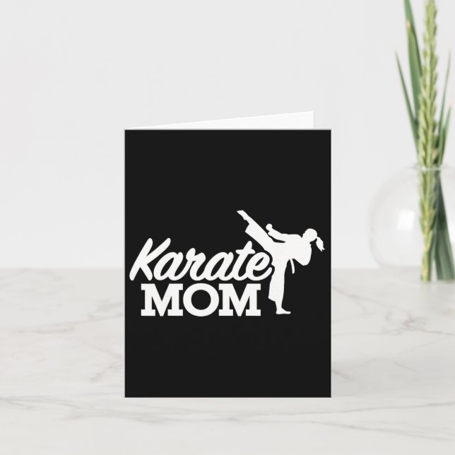 Tarjeta Karate Mom 1 (Anverso)