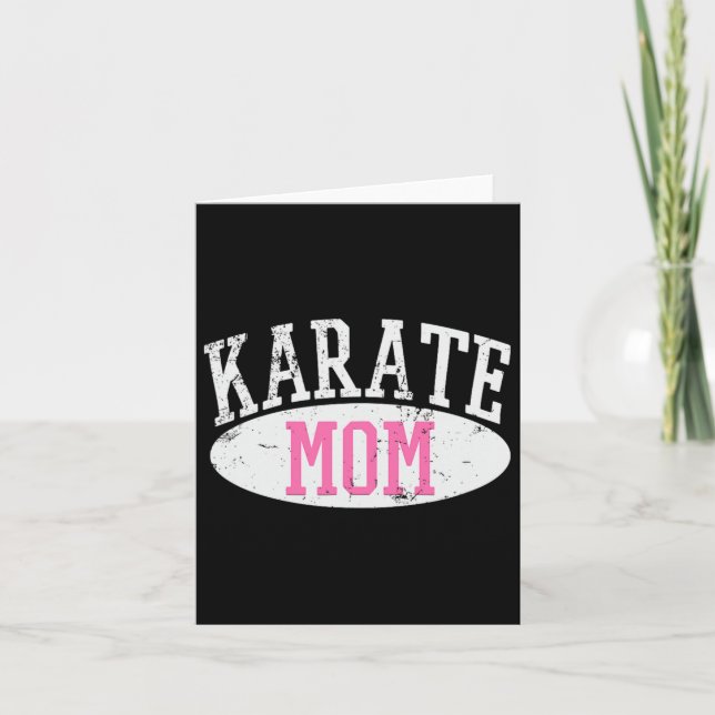 Tarjeta Karate Mom 2 (Anverso)