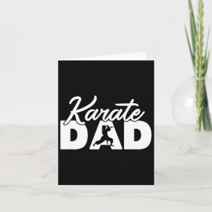 Tarjeta Karate Papa - Funny Karate Dad Gift