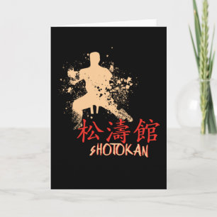 Tarjeta Karate Shotokan