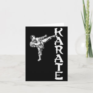 Tarjeta Karate Taekwondo Aikido Ju-Jutsu Kung-Fu Evolución