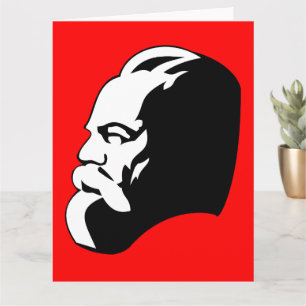 Tarjeta Karl Marx, Comunismo, Socialismo, Unión Soviética