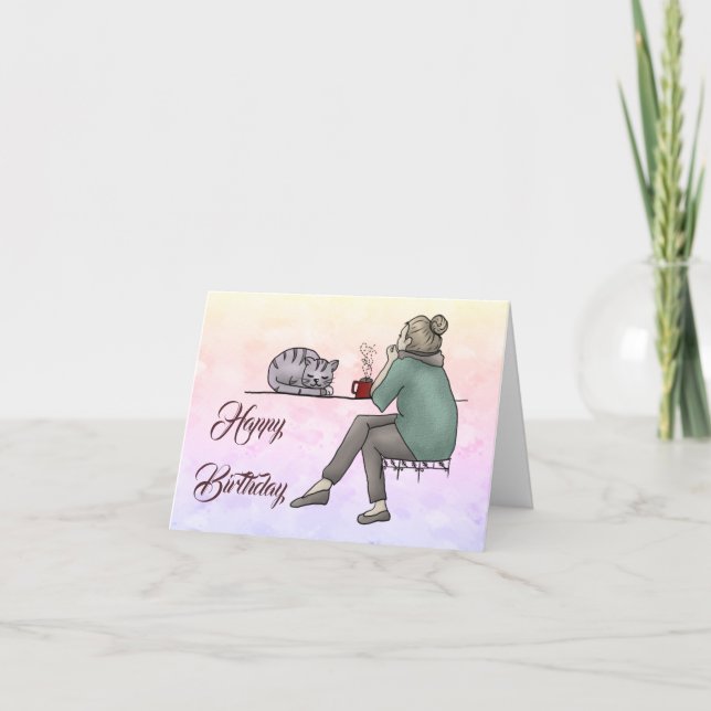 Tarjeta Katzenleben (Anverso)