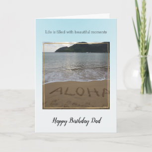 Tarjeta Kauai Hawaii Beach Beautiful Moments Card