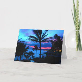 Tarjeta Kauai Sunset