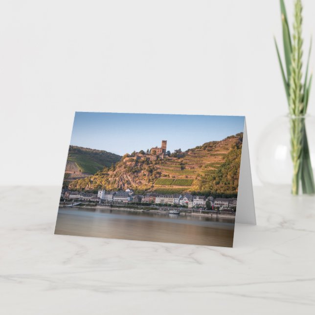 Tarjeta Kaub am Rhein - Alemania (Anverso)