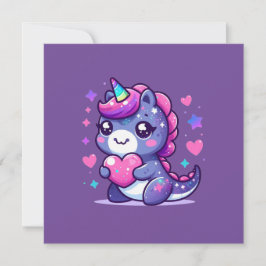 Tarjeta Kawaii de San Valentín