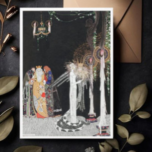 Tarjeta Kay Nielsen La vio por primera vez