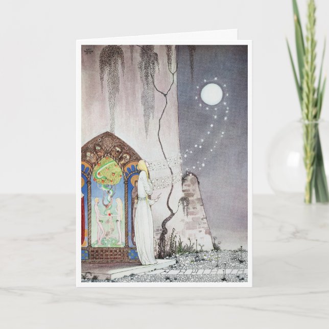 Tarjeta Kay Nielsen Pop! Salió La Luna (Anverso)