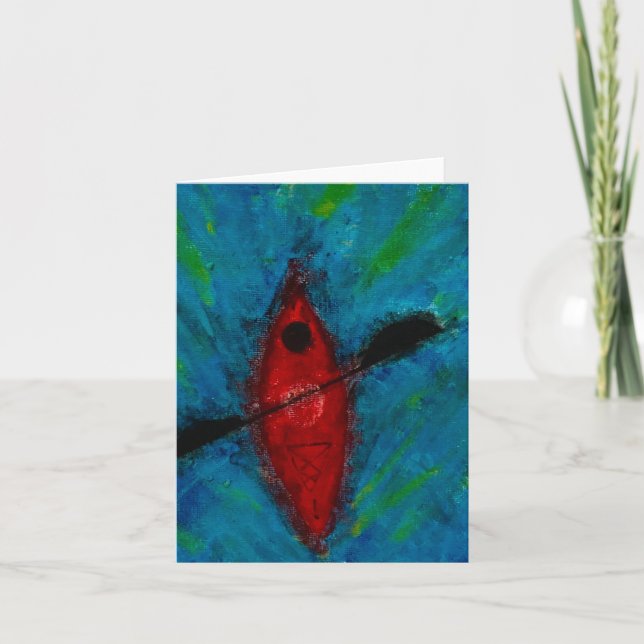 Tarjeta Kayak (Anverso)