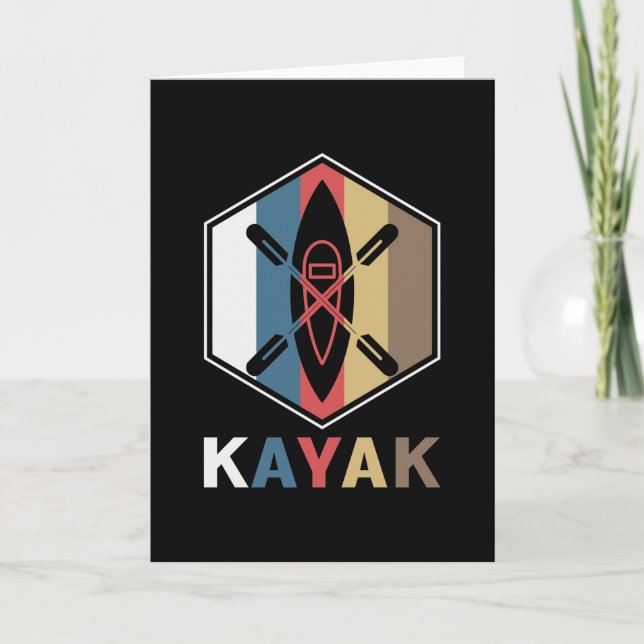 Tarjeta Kayak (Anverso)