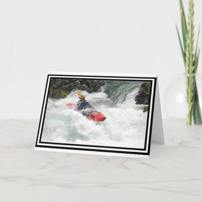 Tarjeta Kayak Lined (Anverso)