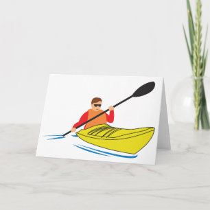 Tarjeta Kayaker