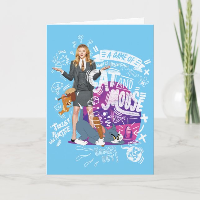 Tarjeta Kayla, Tom y Jerry - Un juego de gato y ratón (Anverso)