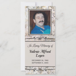 Tarjeta Keepsake conmemorativa del Personalizado d