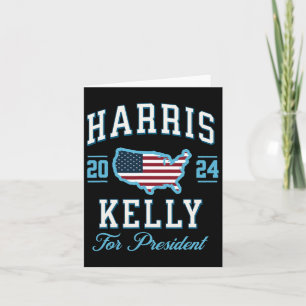 Tarjeta Kelly 2024 Vintage De Elecciones Presidenciales Co
