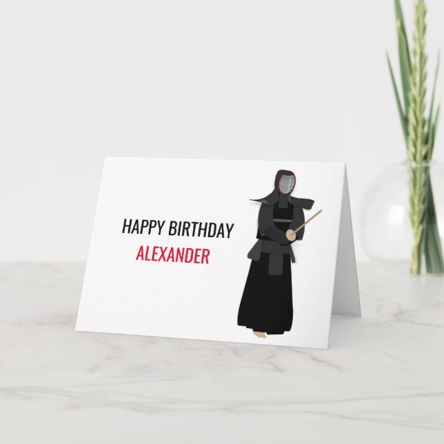 Tarjeta Kendo (Anverso)