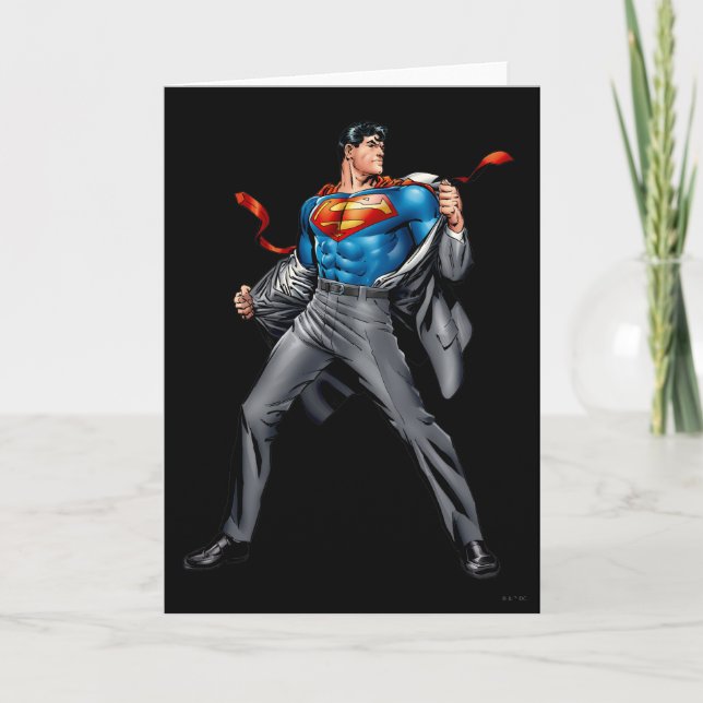 Tarjeta Kent cambia a Superman (Anverso)