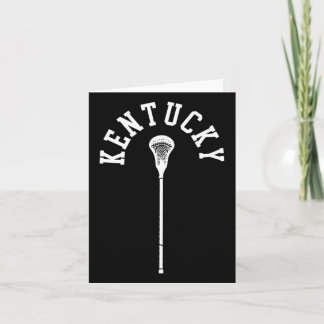 Tarjeta Kentucky Vertical Lacrosse Stick Retro