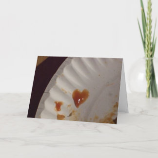 Tarjeta Ketchup Heart