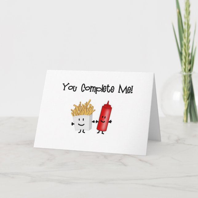 Tarjeta ¡Ketchup y Fries! (Anverso)