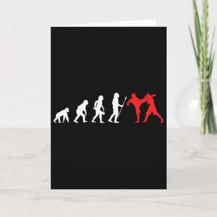 Tarjeta Kick-boxer Kickboxing Entrenamiento de Desarrollo